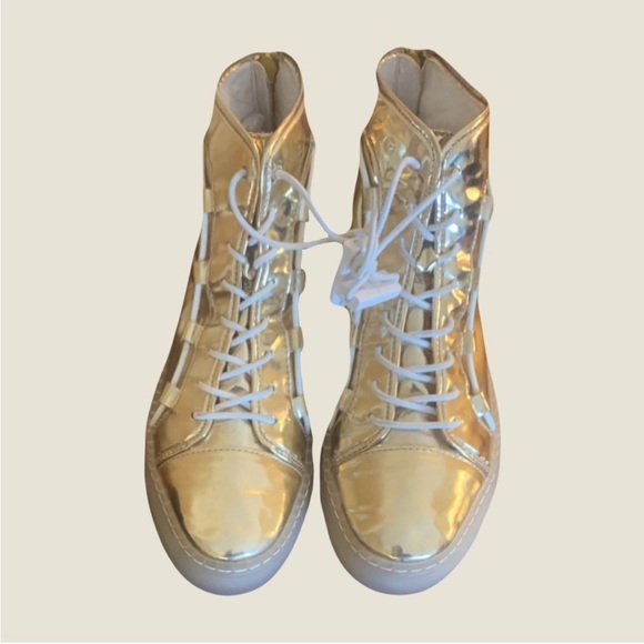 KATY PERRY The Miranda Leather Sneakers - Picture 1 of 2